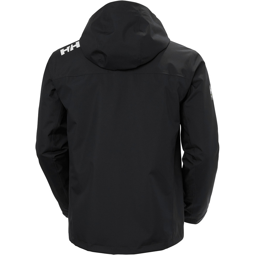 2026 Helly Hansen Männer Crew Hooded Midlayer Sailing Jacket 2.0 34442 - Black